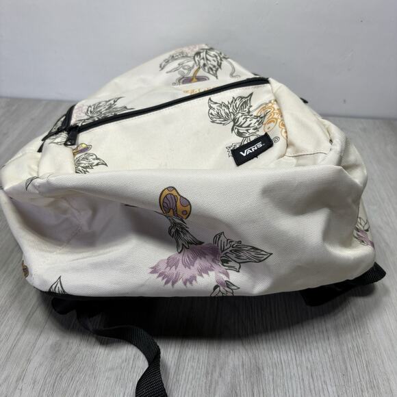 Vans Backpack Grapes Vines Floral Mushroom Adult Size Skateboard Apperal - Picture 4 of 11
